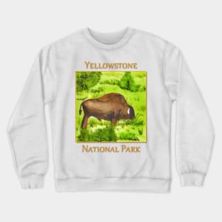 Yellowstone National Park Crewneck Sweatshirt